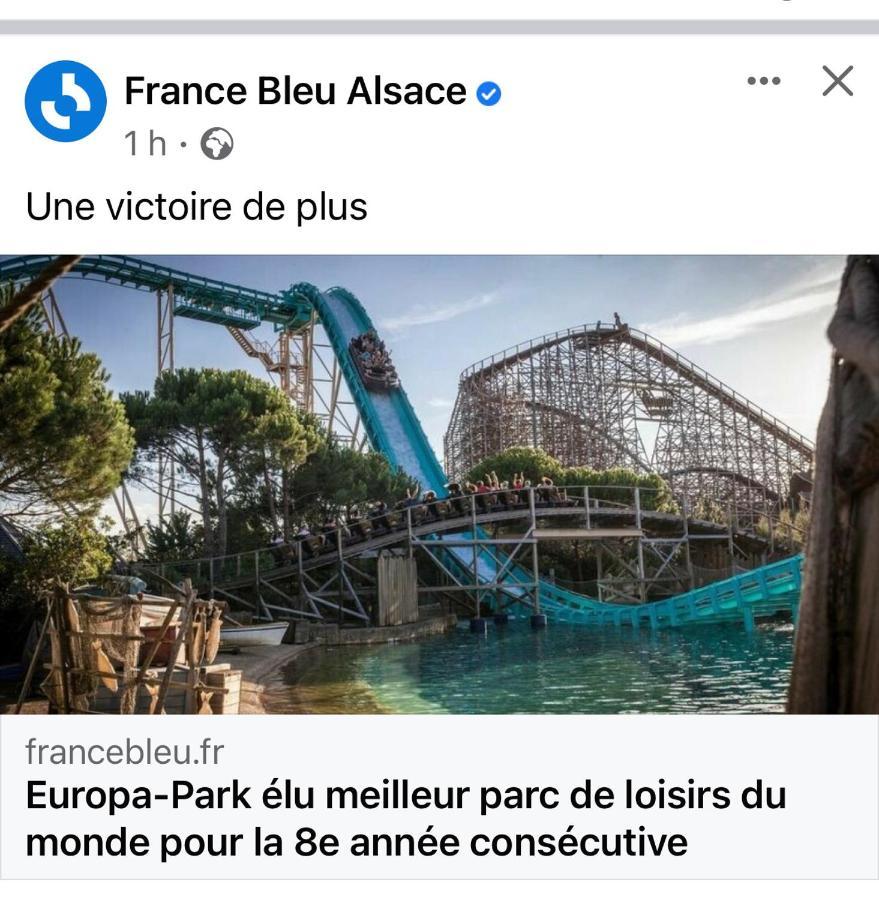 Location Mh Situee A 15 Mn D Europa Park Et Rulantika Appartement Boofzheim Buitenkant foto